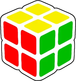 Cubo 2x2x2 resuelto